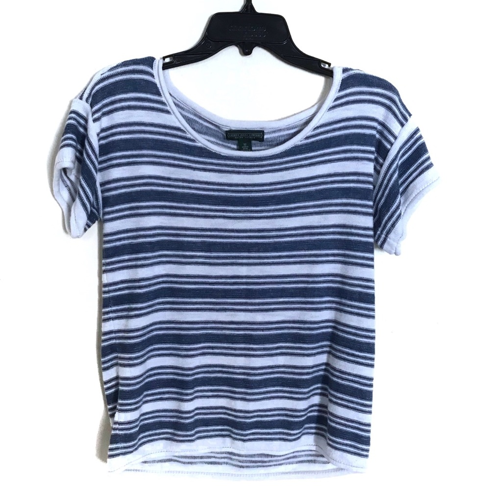Ralph Lauren Striped Knit Sweater T Shirt